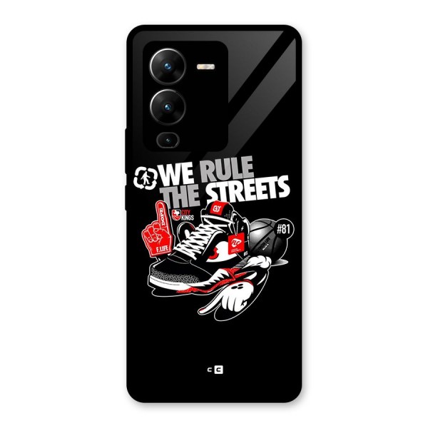 Rule The Streets Glass Back Case for Vivo V25 Pro