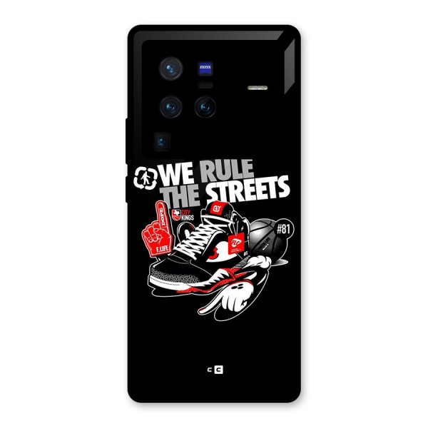 Rule The Streets Glass Back Case for Vivo X80 Pro