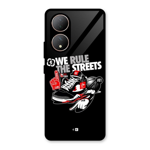 Rule The Streets Glass Back Case for Vivo Y100A