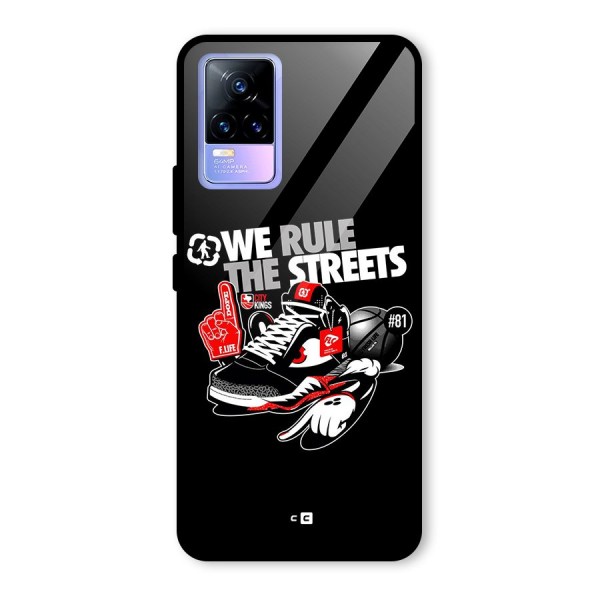 Rule The Streets Glass Back Case for Vivo Y73