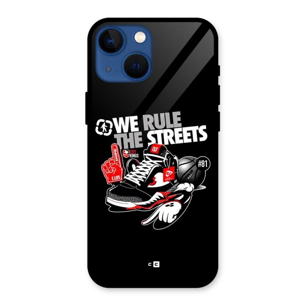 Rule The Streets Glass Back Case for iPhone 13 Mini