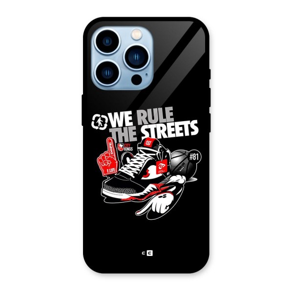 Rule The Streets Glass Back Case for iPhone 13 Pro