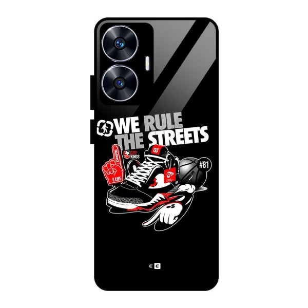 Rule The Streets Glass Back Case for realme C55