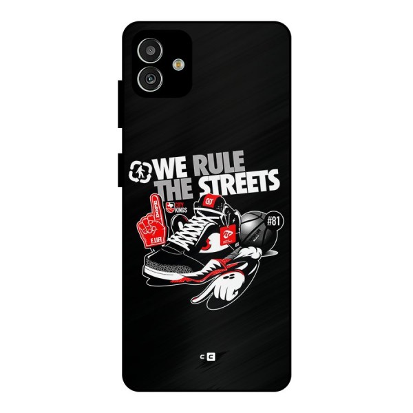 Rule The Streets Metal Back Case for Galaxy M13 5G