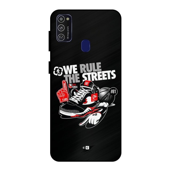 Rule The Streets Metal Back Case for Galaxy M30s