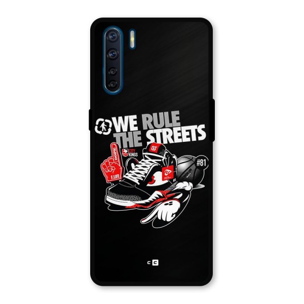 Rule The Streets Metal Back Case for Oppo F15