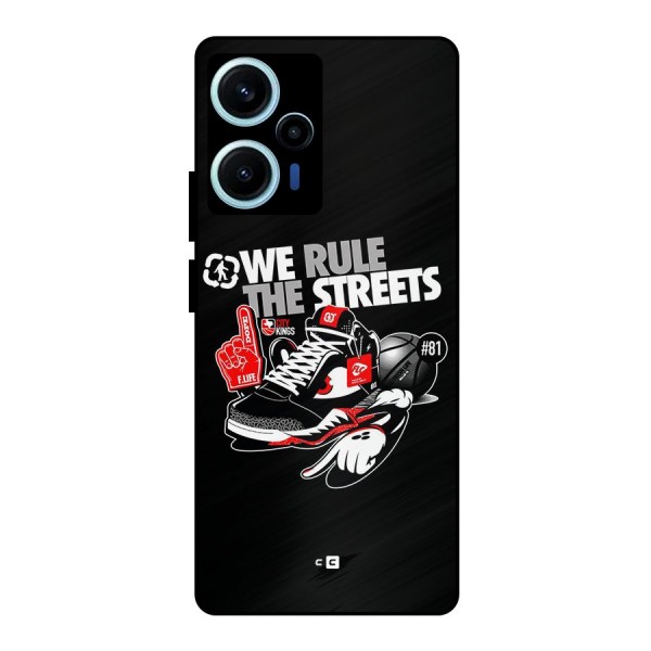 Rule The Streets Metal Back Case for Poco F5