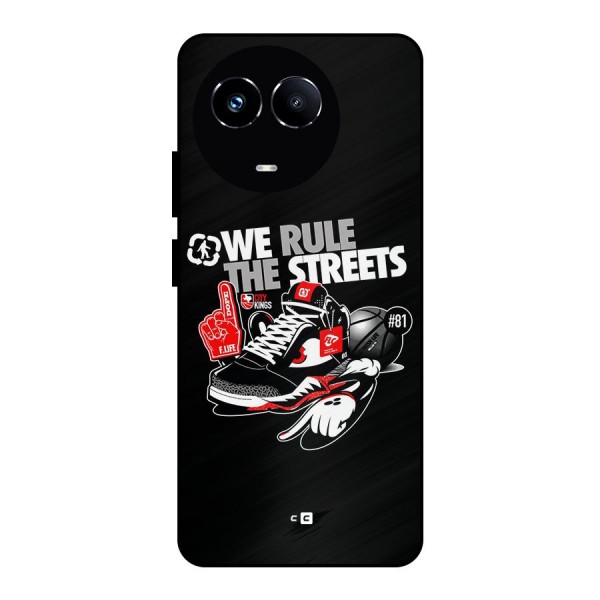 Rule The Streets Metal Back Case for Realme 11 5G