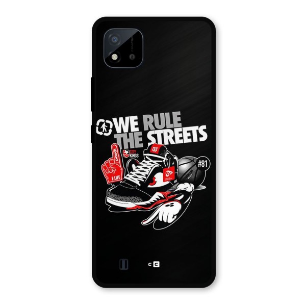 Rule The Streets Metal Back Case for Realme C11 2021