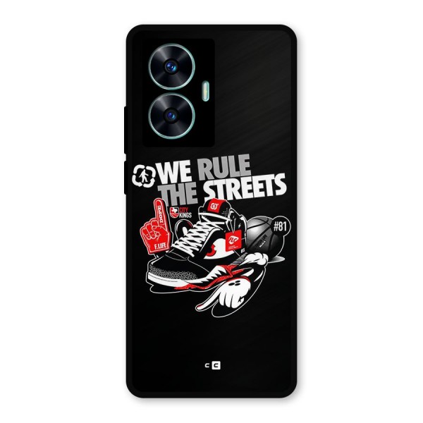 Rule The Streets Metal Back Case for Realme C55