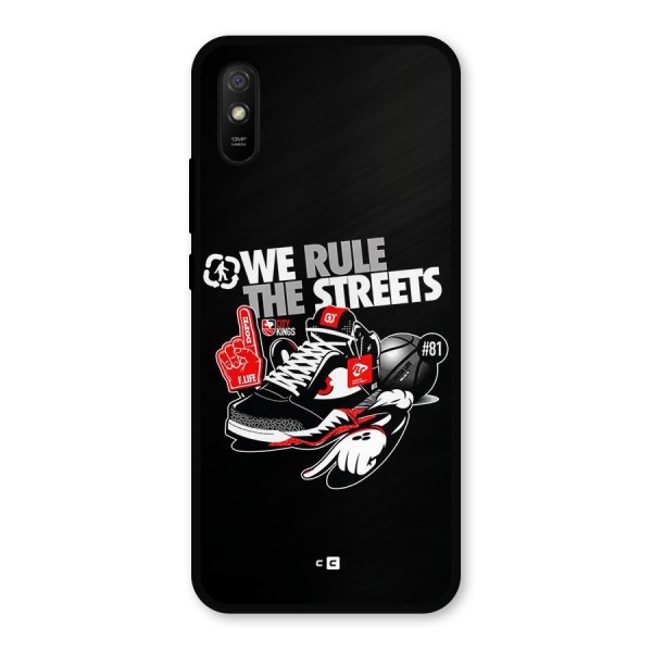 Rule The Streets Metal Back Case for Redmi 9i