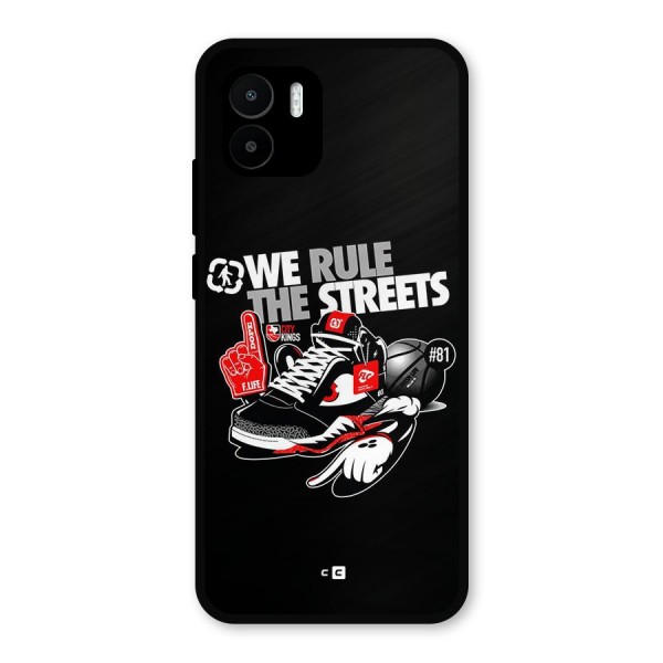 Rule The Streets Metal Back Case for Redmi A2