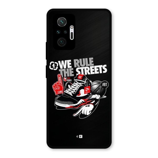 Rule The Streets Metal Back Case for Redmi Note 10 Pro