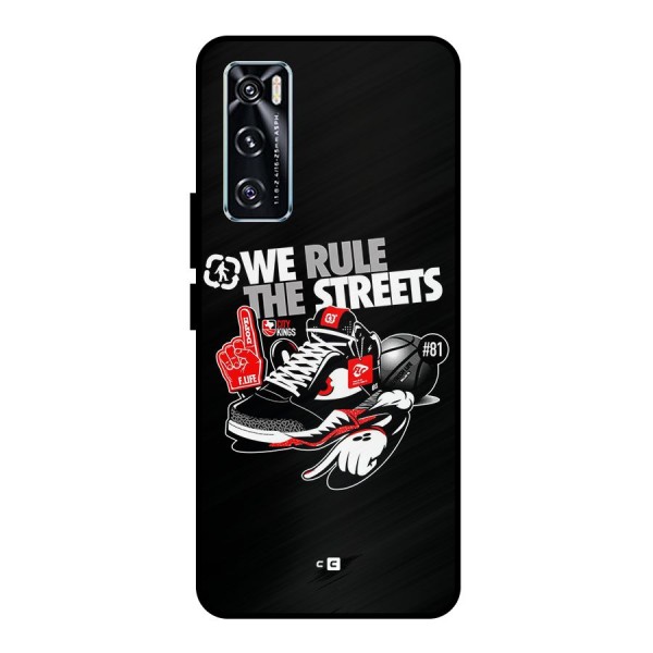 Rule The Streets Metal Back Case for Vivo V20 SE