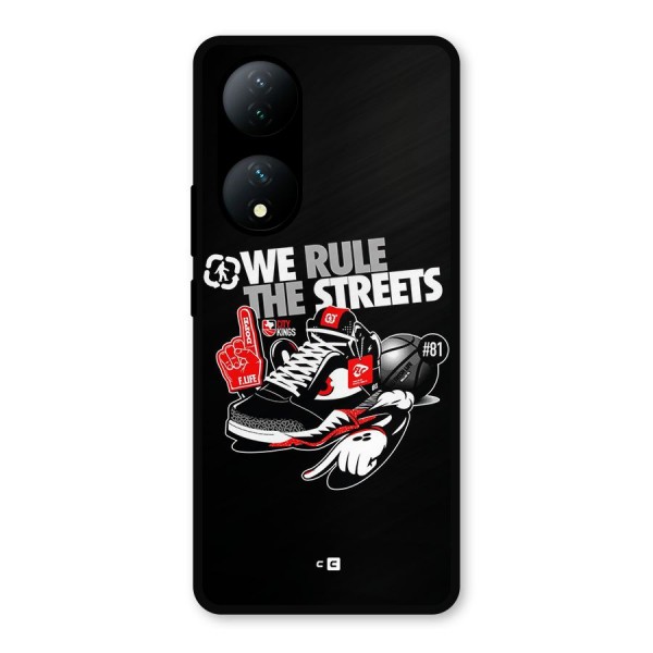 Rule The Streets Metal Back Case for Vivo Y100a