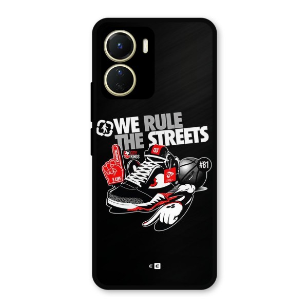 Rule The Streets Metal Back Case for Vivo Y16