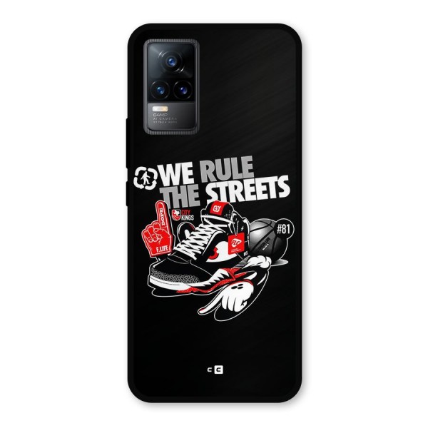 Rule The Streets Metal Back Case for Vivo Y73