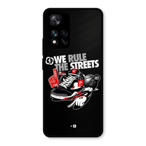 Rule The Streets Metal Back Case for Xiaomi 11i 5G