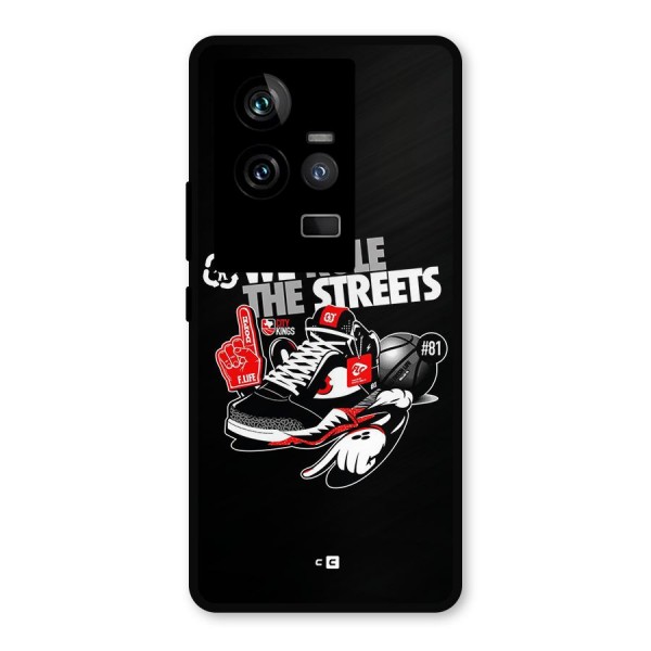 Rule The Streets Metal Back Case for iQOO 11 5G