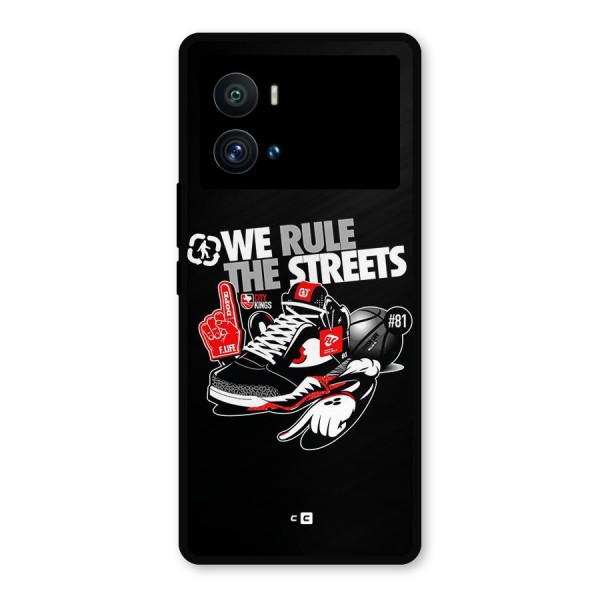 Rule The Streets Metal Back Case for iQOO 9 Pro