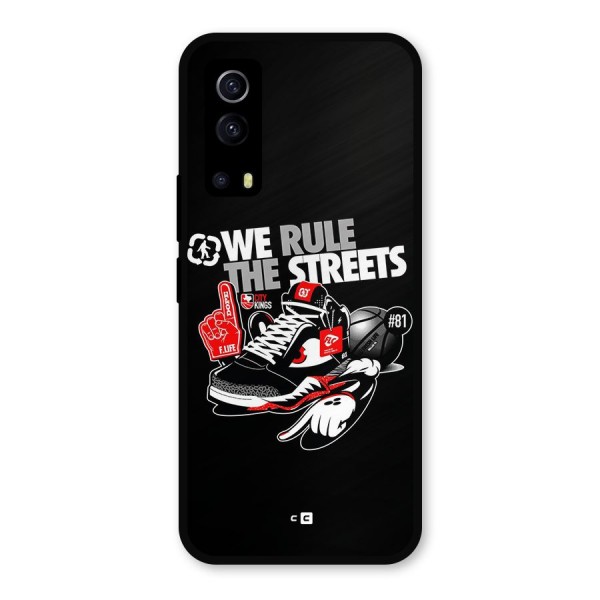 Rule The Streets Metal Back Case for iQOO Z3