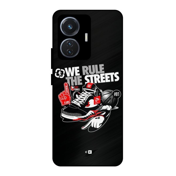 Rule The Streets Metal Back Case for iQOO Z6 44W