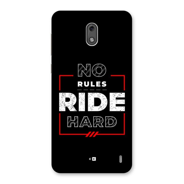 Rules Ride Hard Back Case for Nokia 2