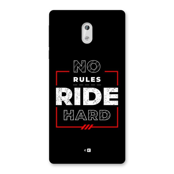 Rules Ride Hard Back Case for Nokia 3