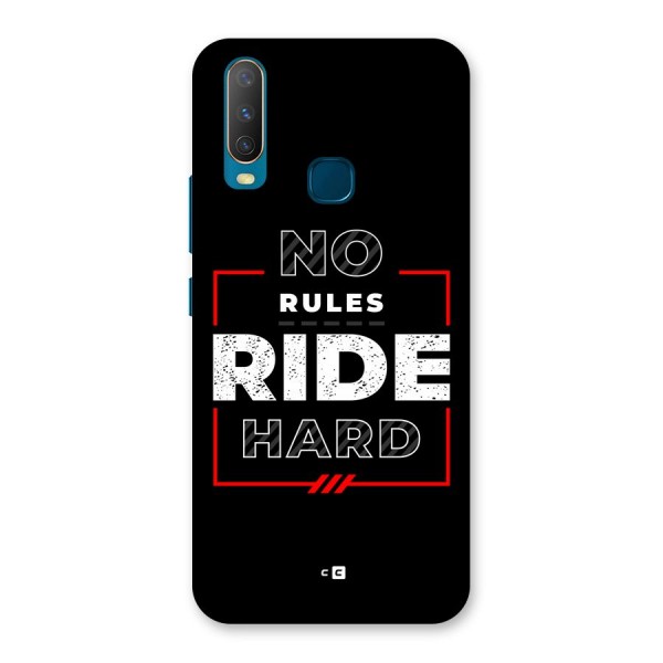 Rules Ride Hard Back Case for Vivo Y11