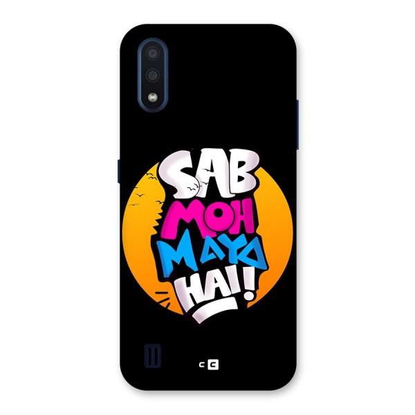 Sab Moh Maya Hai Back Case for Galaxy M01