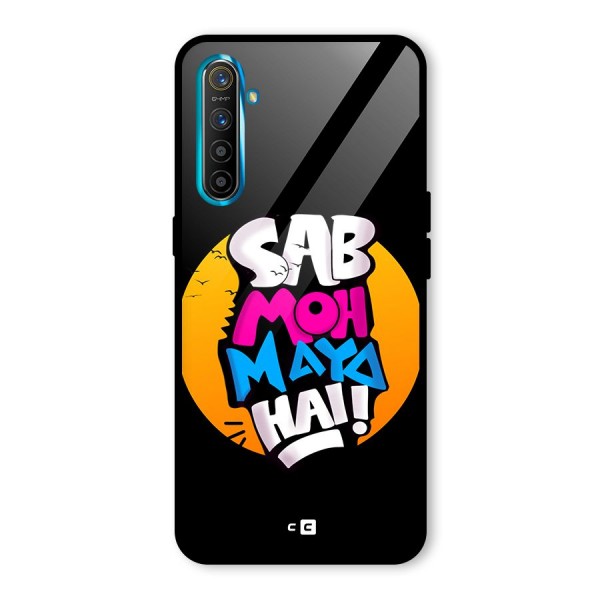 Sab Moh Maya Hai Glass Back Case for Realme X2