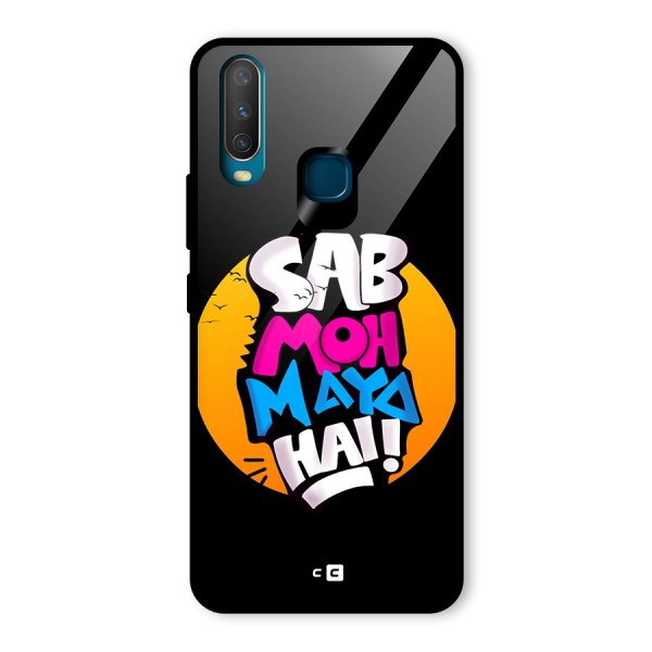 Sab Moh Maya Hai Glass Back Case for Vivo Y12