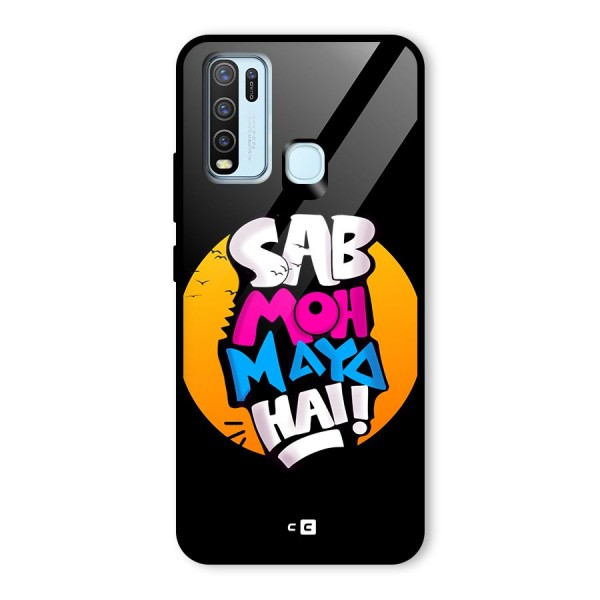 Sab Moh Maya Hai Glass Back Case for Vivo Y50