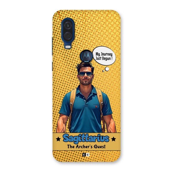 Sagittarius Quest Back Case for Motorola One Vision