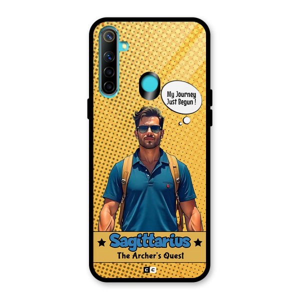 Sagittarius Quest Glass Back Case for Realme 5