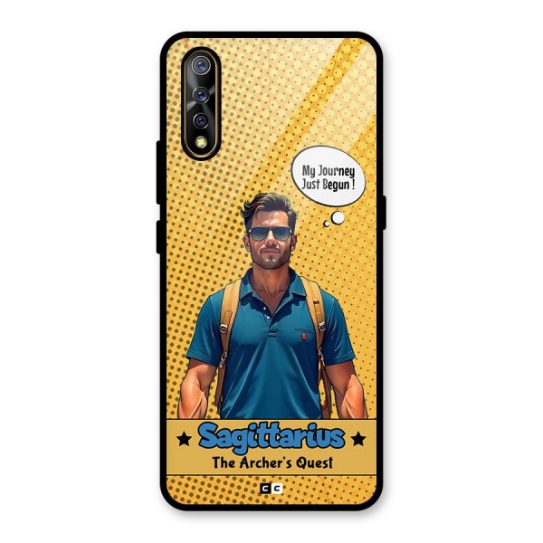 Sagittarius Quest Glass Back Case for Vivo Z1x