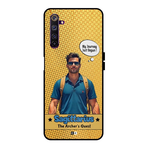 Sagittarius Quest Metal Back Case for Realme 6 Pro