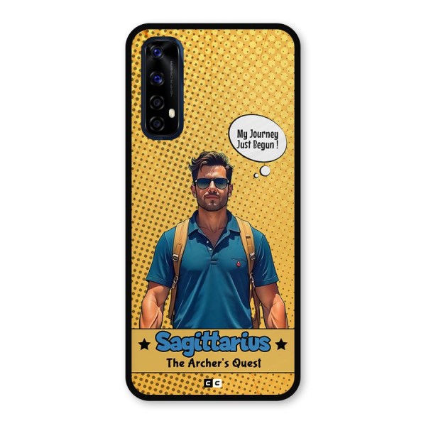 Sagittarius Quest Metal Back Case for Realme Narzo 20 Pro