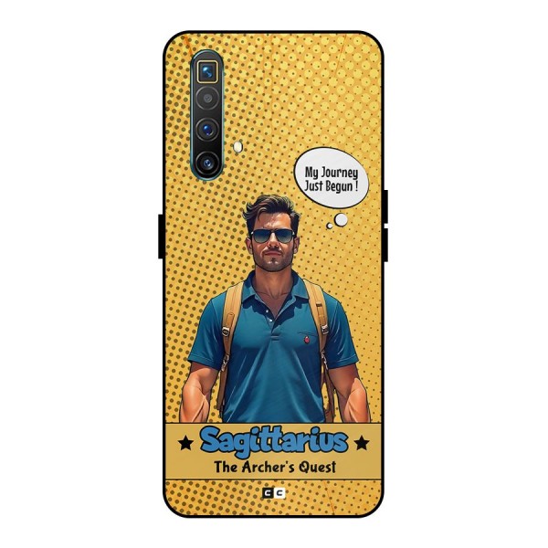 Sagittarius Quest Metal Back Case for Realme X3 SuperZoom