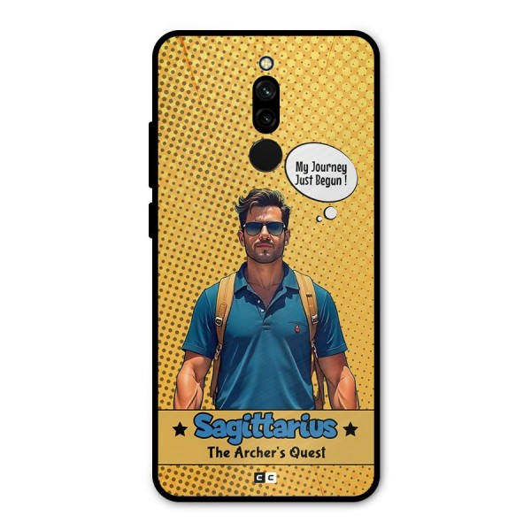 Sagittarius Quest Metal Back Case for Redmi 8