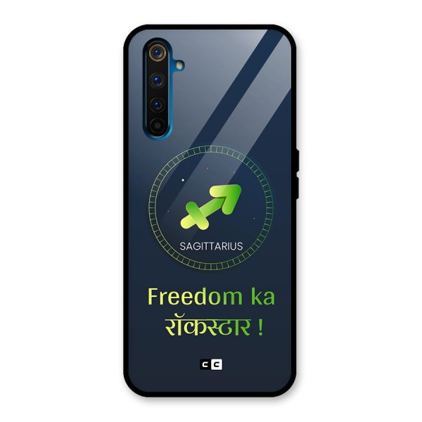 Sagittarius Rockstar Glass Back Case for Realme 6 Pro