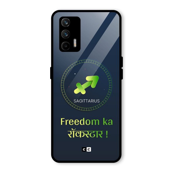 Sagittarius Rockstar Glass Back Case for Realme GT 5G