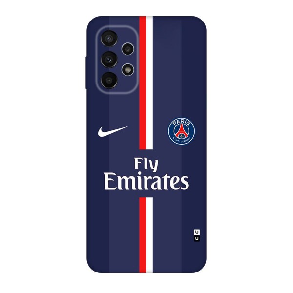 Saint Paris Jersey Back Case for Galaxy A23