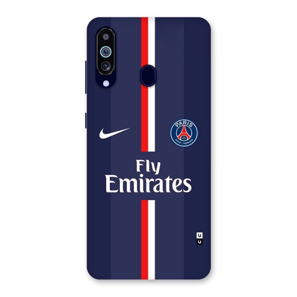 Saint Paris Jersey Back Case for Galaxy A60