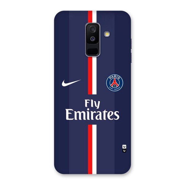 Saint Paris Jersey Back Case for Galaxy A6 Plus