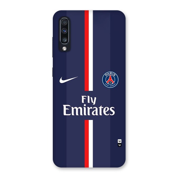 Saint Paris Jersey Back Case for Galaxy A70s