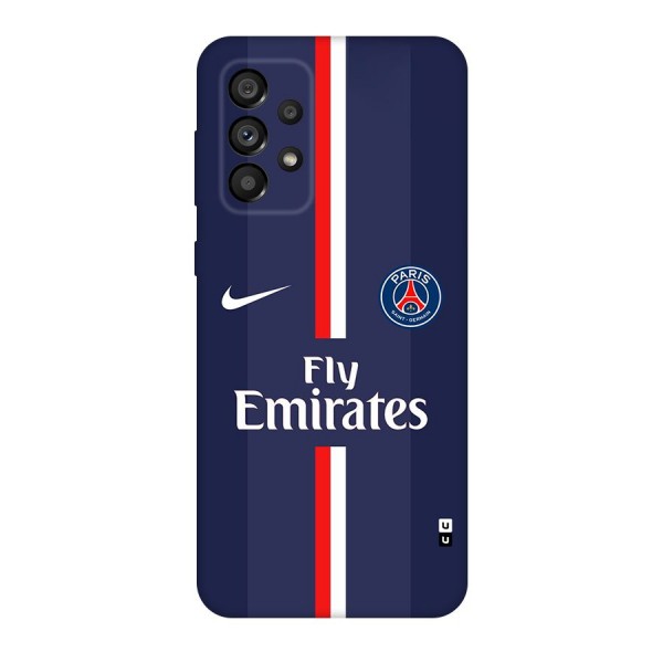 Saint Paris Jersey Back Case for Galaxy A73 5G