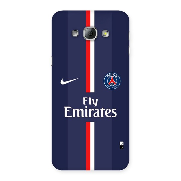 Saint Paris Jersey Back Case for Galaxy A8