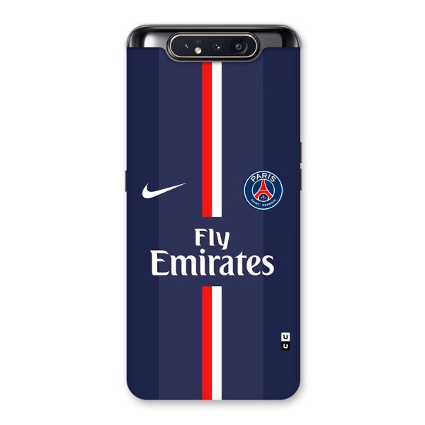 Saint Paris Jersey Back Case for Galaxy A80