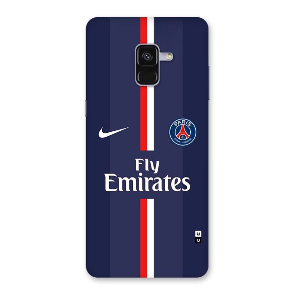 Saint Paris Jersey Back Case for Galaxy A8 Plus